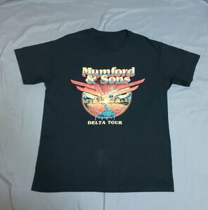 US古着 Mumford & Sons　ツアー　 Tシャツ サイズ不明