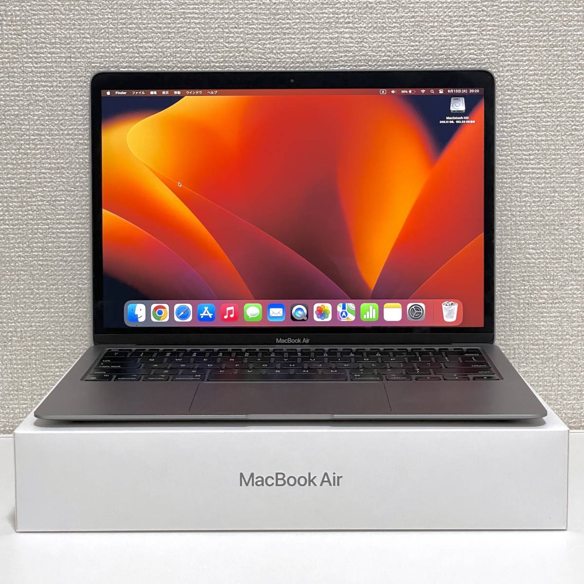Yahoo!オークション -「macbook 13 us 16gb」(MacBook Air) (ノート