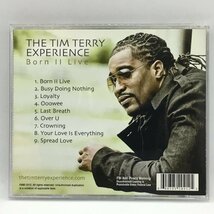 THE TIM TERRY EXPERIENCE / Born II Liv (CD) 　ティム・テリー_画像2