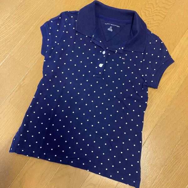 TOMMY HILFIGER ドット ポロシャツ