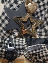 【値下げ！！】See by chloe シーバイクロエ 布 チェック トートバッグ レディース チャーム付 星 黒 白 ショルダーバッグ_画像8