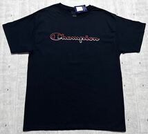 新品 00s USA企画 チャンピオン Tシャツ ビッグロゴ デカロゴ　　アメリカ企画 デッドストック 00年代 Champion 半袖 玉7729_画像1