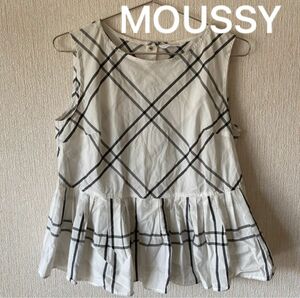 ノースリーブ　ブラウス　　MOUSSY