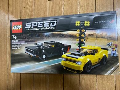 LEGO レゴ スピードチャンピオン 2018 ダッジ チャレンジャー SRT & 1970 ダッジ チャージャー R/T 75893 | JChere雅虎拍卖代购
