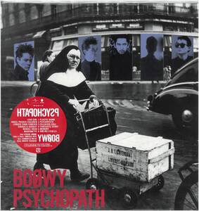 BOOWY/PSYCHOPATH [Analog] / treasure discovery! hard-to-find goods .. used price sudden rise middle! out . film . crack .., market price cheaper doing!