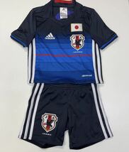 ◆極美品◆adidas サッカー日本代表 ユニフォーム　上下セット100サイズ_画像1