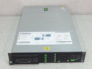 ■○ Fujitsu PRIMERGY RX2520 M1 Xeon E5-2403 V2 1.80GHz RAM 8GB/HDD 300GB 2.5インチ SAS×4/DVD-ROM/BIOS起動確認