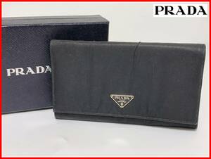 即決 PRADA プラダ 二つ折り 財布 ウォレット レディース メンズ D9