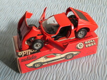 ★中古美品 レア！希少 solido ソリド 1/43 Lamborghini ランボルギーニ Miura ミウラ P400 赤 レッド RED_画像1