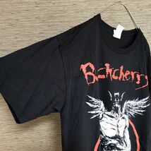 ギルダン 半袖Tシャツ　バックチェリー　バンT　悪魔　デカロゴ　黒50 古着　入手困難　激レア　希少 人気　ビッグロゴ　バンド ツアーT_画像7