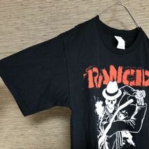 ギルダン 半袖Tシャツ　ランシド　rancid　バンT　ガイコツ　ドクロ　剣50 古着　入手困難　激レア　希少 人気　ビッグロゴ　パンクバンド_画像6