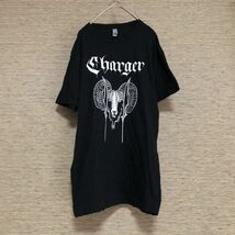 ネクストレベル　半袖Tシャツ　チャージャー　charger バンT　アニマルヤギ50 古着　入手困難　激レア　希少 人気ビッグロゴ ヘヴィメタル_画像1