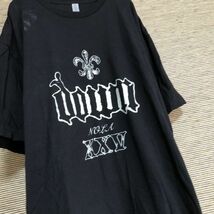 ネクストレベル　半袖Tシャツ　down nola バンT　デカロゴ　ノラ　ダウン50 古着　入手困難　激レア 希少 人気デカロゴ メタル　XXV_画像8