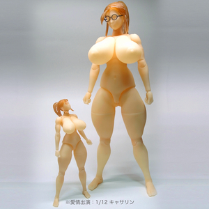 【1/6】爆乳ファイター★キャサリンさん フィギュア 素体 1/6(300mm)【オリジナル自主製作品】