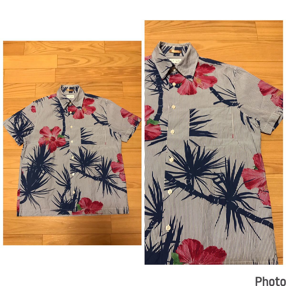 良品☆Paul Smith LONDON/ポールスミス ロンドン サイズM 薄手半袖
