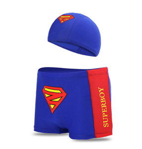  free shipping 2 points collection Spider-Man swimsuit man child swim cap . pants 110 corresponding 