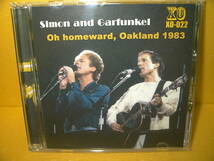 【2CD】SIMON & GARFUNKEL「Oh homeward,Oakland 1983」_画像1