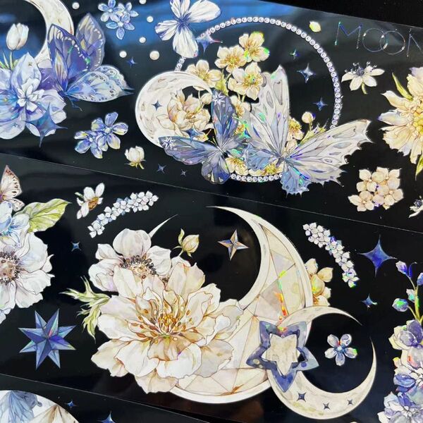 【星月蝶兮】海外マスキングテープ PET 切り売り