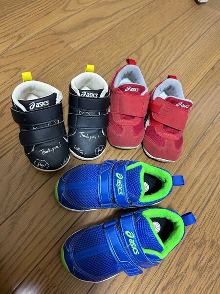 アシックス コンバース 4足セット売り 13 14 16