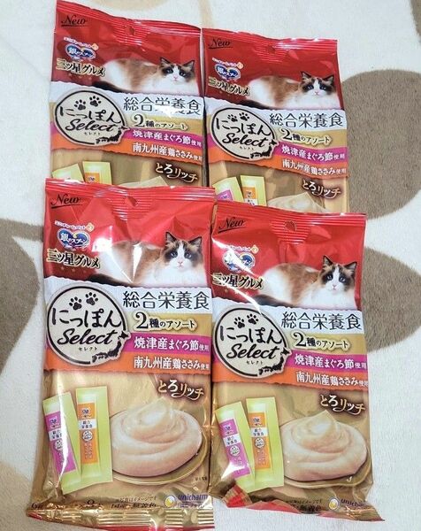 三ツ星グルメ とろリッチ 総合栄養食 猫用 キャットフード ちゅーる