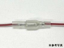 YO-455-F 《5G 細物用ギボシ / フルカバースリーブ》 5φ ギボシ端子 100個セット 極細線用 ショート防止 配線接続 配線処理_画像8