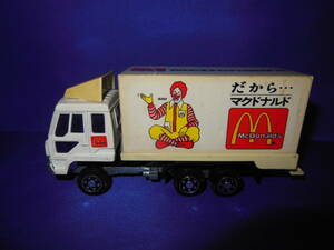  Yonezawa Diapet Mitsubishi Fuso McDonald's large truck MADE IN JAPAN YONEZAWA DIAPET