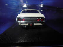 1/43　日産　ケンメリ　KPGC110　スカイライン　2000　GT-R　1973年　ハイクオリティver.　WHITE　EBBRO_画像7