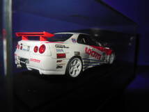 1/43　日産　LOCTITE　NISMO　GT-R　スーパー耐久仕様　本山哲　影山正美　BNR34　ロックタイトニスモGT-R　EBBRO_画像7