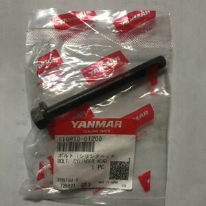 ヤンマー　YANMAR B27 ディーゼルエンジン　シリンダーヘッドボルト　119810-01200