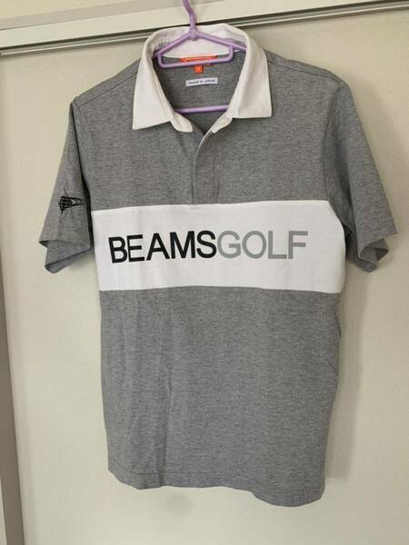beams golf 半袖ポロシャツ ラガーシャツ M ビームスゴルフ
