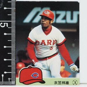 84年 カルビー プロ野球カード No.95【衣笠 祥雄 内野手 広島東洋カープ】昭和59年 1984年 当時物 Calbee おまけ 食玩 BASEBALL【中古】