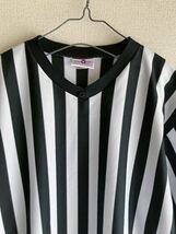 usa製 80s 90s レフリーシャツ ゲームシャツ ストライプ Tシャツ 80年代 90年代 vintage ヴィンテージ アメリカ製 サッカー_画像2