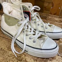 59 converse コンバース　allstar ハイカット　コーデュロイ　未使用タグ付き　25.5cm 20230616_画像9