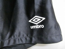 アンブロ UMBRO ゲーム ショート パンツ ハーフパンツ サッカーウエア M 黒 b17585_画像4