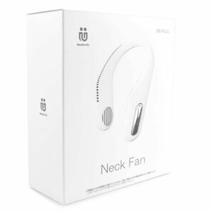 2022年　model首かけ扇風機 Neck Fan ME-FN04 ホワイト　USB充電式 