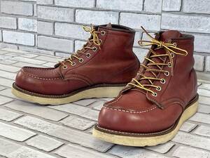 ＵＳＥＤ　レッドウィング　RED WING　６インチクラシックモック　ブーツ　8875　サイズ７Ｅ　羽タグ