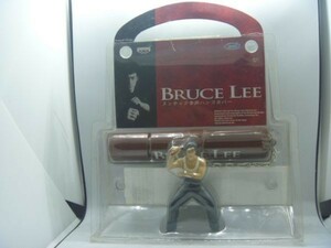 BRUCE LEE　ブルース・リー　ヌンチャク音声ハンコカバー　　バンプレスト 　とるとる愛テム　フィギュア SB17