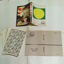 【裁断済み】 ひばりコミックス ひばりの怪談シリーズ 呪いの目 藤岡辰也 ひばり書房 黒枠 旧ひばり書房_画像1