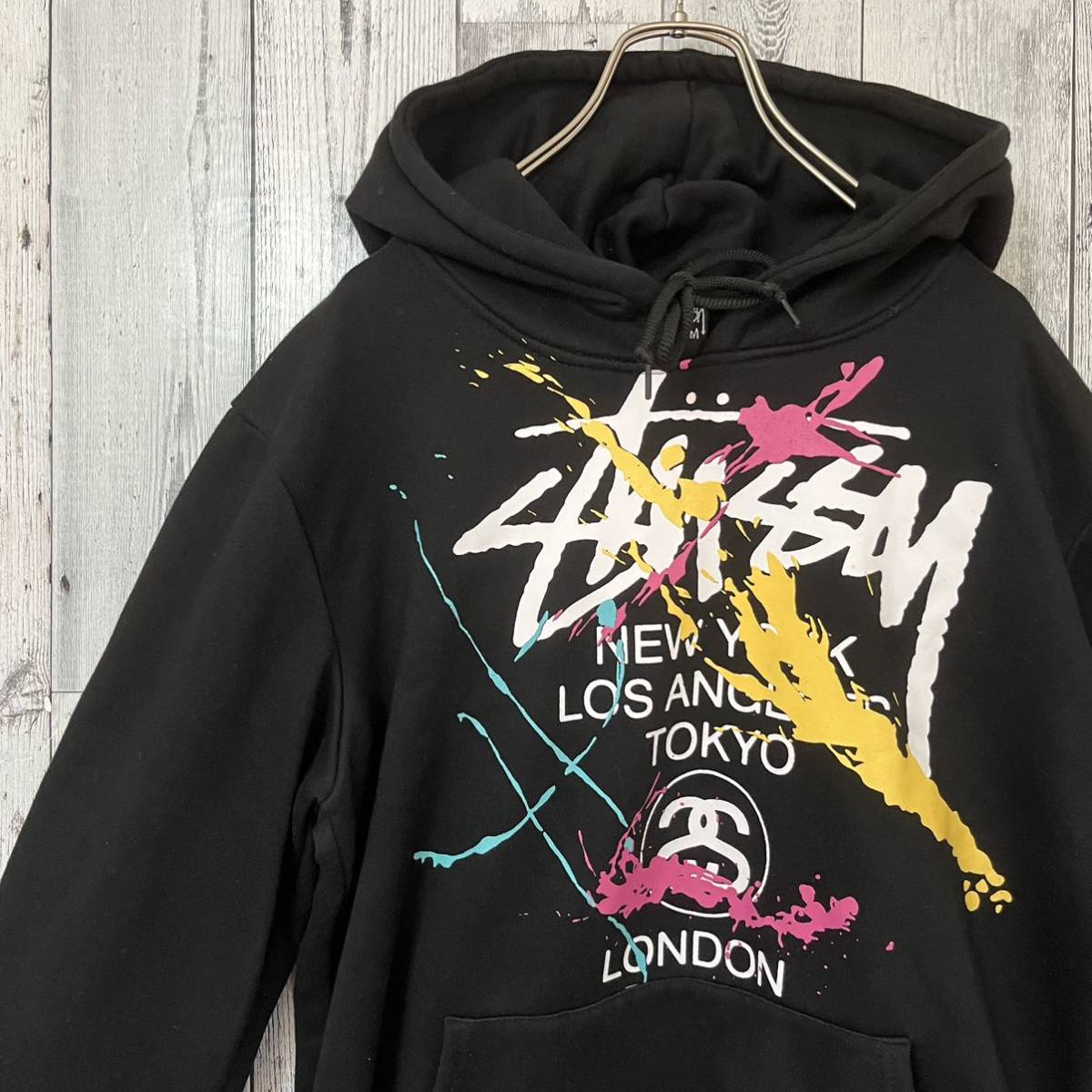 2023年最新】ヤフオク! -stussy ワールドツアー パーカーの中古品