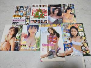 c9235◆雑誌付録　グラビア小冊子まとめて8点◆2005～2008年