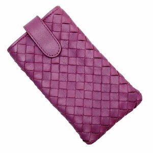 Bottega veneta bottegaveneta mouck Intercciato кожаный фиолетовый G3709G