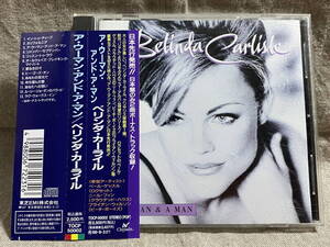 BELINDA CARLISLE - A WOMAN & A MAN TOCP-50002 国内初版 日本盤 帯付