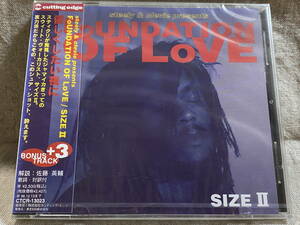 [レゲエ] SIZE II - FOUNDATION OF LOVE 日本盤 未開封新品