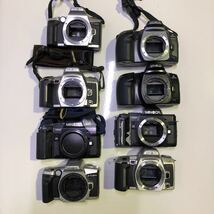 【b1032】MINOLTA 一眼レフカメラ 中古品 まとめて8台 修理ベース 部品どりに / ミノルタ ボディー フィルムカメラ_画像1