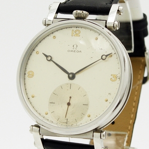 【OH済み!!】オメガ(OMEGA)【希少!!】オリジナルダイアル アンティーク手巻きメンズ腕時計 1930年ヴィンテージ 0226