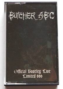 【2003年初台WallでのLive収録/布パッチ付き/全国無料発送】BUTCHER ABC / Official Bootleg Live Limited 666