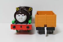 プラレール トーマスシリーズ チョコレートパーシー 中古 清掃済 動作確認済 即決_画像3