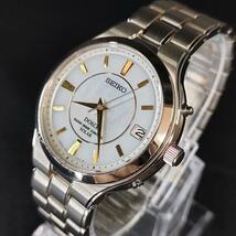 極美品【稼働品】SEIKO　セイコードルチェ　シェル文字盤　ゴールド　ソーラー_画像2