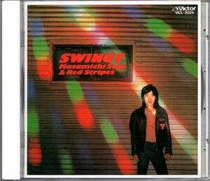 【中古CD】杉真理＆レッド・ストライプス/SWINGY/スインギー/90年盤