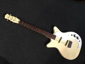 No.035423 DANELECTRO '59DC レアな仕様　WHT GOLDパーツ メンテナンス済み EX